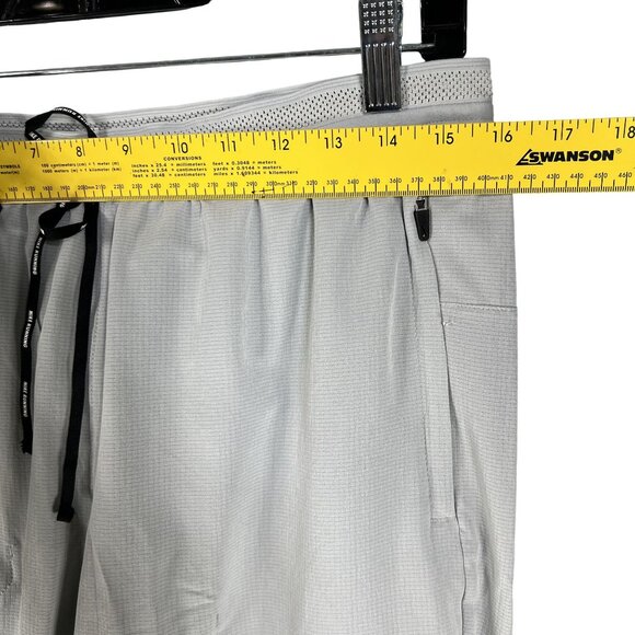 Nike Men L Dri-Fit Swift Slim Fit Reflective Jogger Pants Gray Gorpcore Athletic - Picture 14 of 16